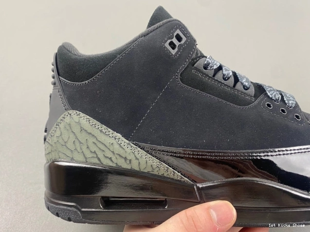 1st Kicks Shoes CK9246-168 Black Air 3 Jordan Retro Cat 0823
